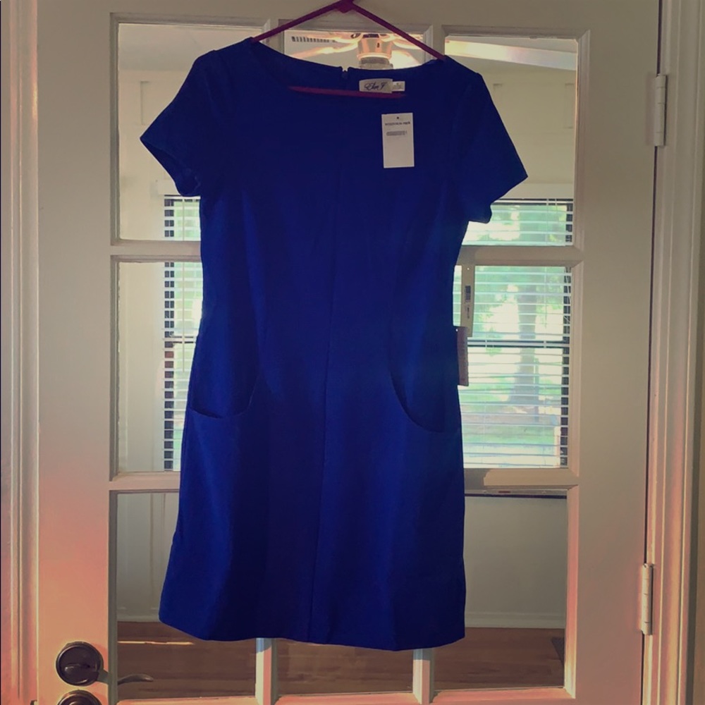 Eliza J Cobalt Blue Dress